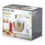 Κουζινομηχανή 8 Ταχυτήτων 6 in 1 4.5lt 1000W Sencor STM 4467CH Λευκό/Χρυσό - Image 2