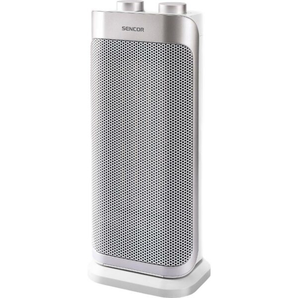 Κεραμικό Αερόθερμο Δωματίου Δαπέδου Sencor SFH 8050SL 2000W Ασημί - SCAX