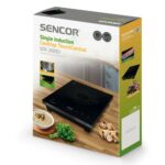 Φορητή Επαγωγική Εστία Μονή TouchControl 2000W 26cm Sencor SCP 3601GY Μαύρη - Image 2