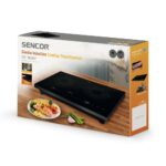 Φορητή Επαγωγική Εστία Sencor SCP 4601GY Διπλή TouchControl 3400W 12-26cm Μαύρη - Image 2