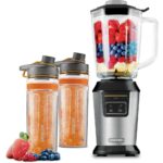 Μπλέντερ Set Smoothie Maker 600/900ml 800W Sencor SBL 7550SS Ασημί - SCAX