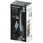 Επαναφορτιζόμενη Ηλεκτρική Σκούπα Stick 3 σε 1 με Σφουγγαρίστρα & Χειρός 160W Sencor SVC 0740BL-EUE3 Ασημί/Μπλέ - Image 2