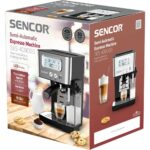 Μηχανή Espresso Ημιαυτόματη 15Bar 1.450W Sencor SES 4090SS Ασημί - Image 2
