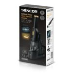 Επαναφορτιζόμενο Σκουπάκι Χειρός Υψηλής Απόδοσης HEPA 2200 mAh Sencor SVC 308BK Μαύρo - Image 2