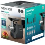 Κρεατομηχανή 2100W Sencor SMG 5400BK Μαύρη/Ασημί - Image 2