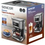Μηχανή Espresso 20Bar 1.5lt Sencor SES 4020SS Ασημί - Image 2