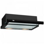 Συρόμενος Απορροφητήρας TEKA 2 Ταχύτητες Τουρμπίνα Διπλής Απορρόφησης 304m3/h 60cm TL 6310 BK Μαύρο 40474252 - SCAX