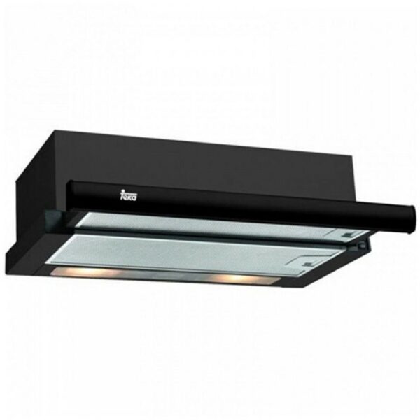 Συρόμενος Απορροφητήρας TEKA 2 Ταχύτητες Τουρμπίνα Διπλής Απορρόφησης 304m3/h 60cm TL 6310 BK Μαύρο 40474252 - SCAX