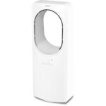 Ανεμιστήρας Δαπέδου Χωρίς Πτερύγια 3 Ταχυτήτων  με Τηλεχειριστήριο LED 24" Sencor SFT 2404WH Λευκό - SCAX