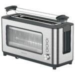 Φρυγανιέρα Sencor STS 4050SS 1200W με Μεγάλη Υποδοχή Ασημί - SCAX