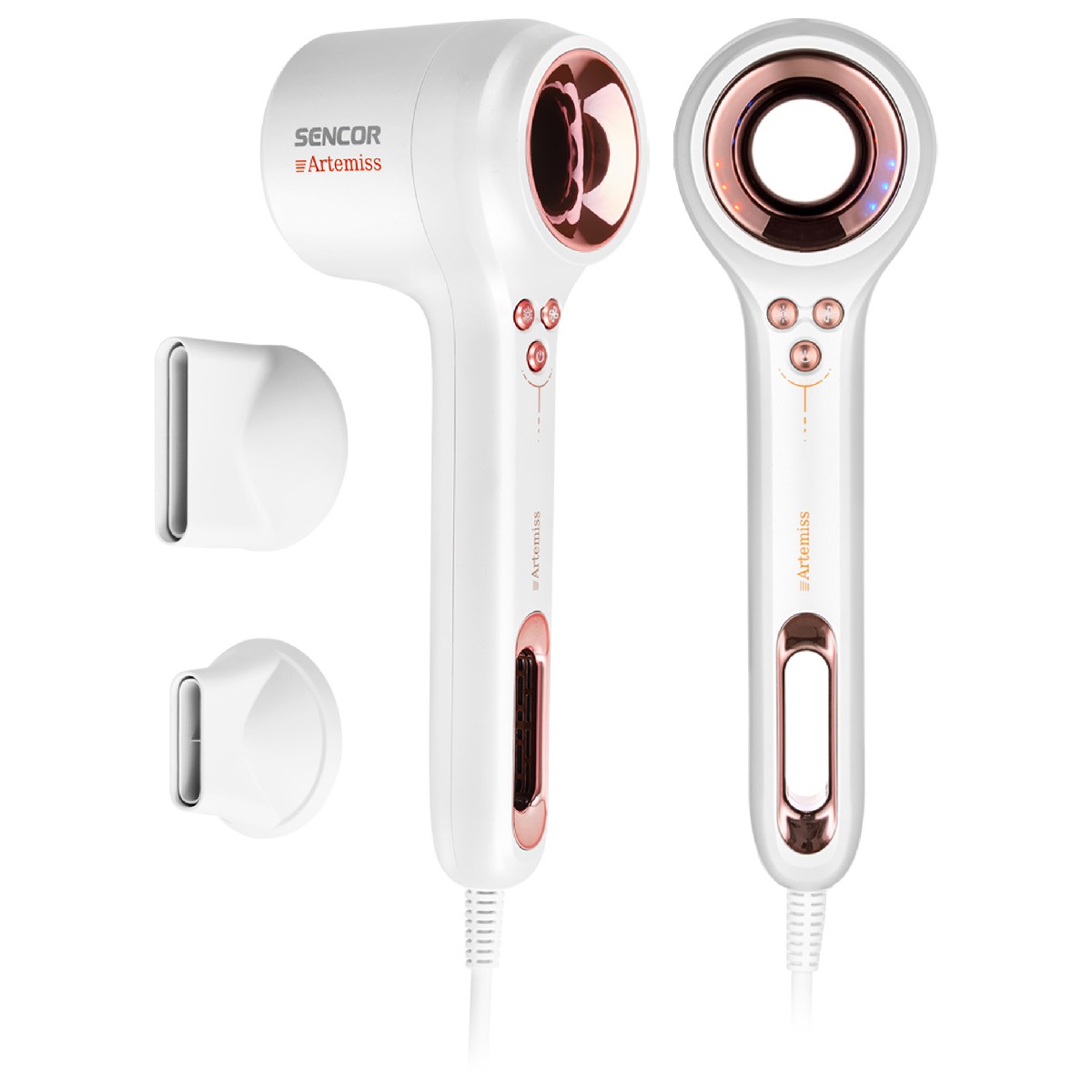 Σεσουάρ Μαλλιών Sencor SHD 9100RS High-speed 1500W Λευκό - SCAX