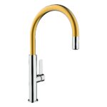 Μπαταρία Νεροχύτη Metallic TEKA Περιστρεφόμενη Easy-Quick FOT 995 3/8”-1/2”TOTAL Brass Collection 116030034 - Image 2