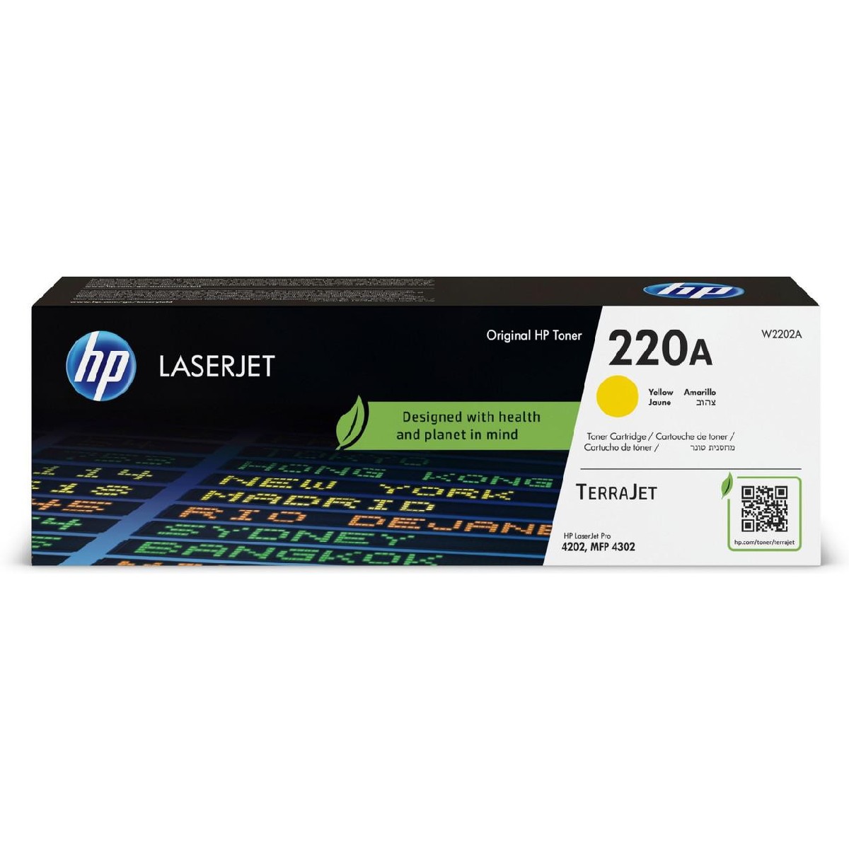 Original Toner HP W2202A Yellow για 4202 Original Toner HP W2202A Yellow για 4202