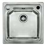 Νεροχύτης Inox TEKA 1 Γούρνα  για Ένθετη Τοποθέτηση 46.5x44cm Premium 1C 11128001 - Image 2