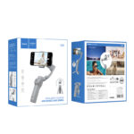 Gimbal Hoco K24 για Συσκευές 4.5"- 7" 3600mAh V5.2 με Σταθεροποιητή 3 Αξόνων Γκρι - Image 2