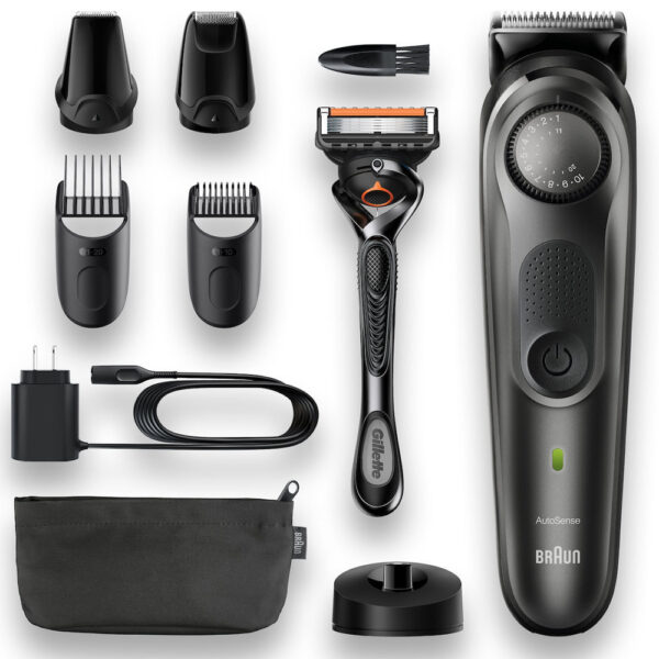Επαναφορτιζόμενη Κουρευτική Μηχανή Braun BT7340 + Gillette ProGlide - SCAX