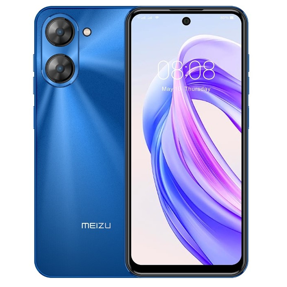 Meizu Mblu 21 M416 4G 6.79" Android 14 IPS Octa Core 4GB/64GB Blue με Θήκη και Screen Protector - SCAX