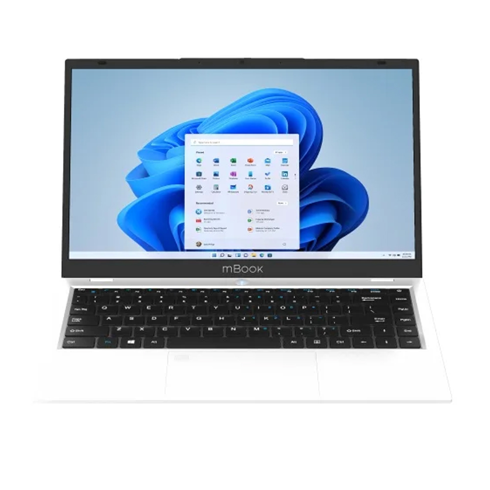 Φορητός Υπολογιστής Maxcom Office mBook 14" Lite Intel Celeron N4020 2.8 GHz 4GB/128GB M.2 SSD Λευκός Windows 11 Home - SCAX
