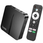 Hoco DQ09 Barco TV Box 4K UHD 60Fps με WiFi RJ45 4GB RAM + 64GB ROM v5.0 Android 12 - SCAX