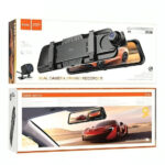 Καταγραφική Κάμερα Αυτοκινήτου Hoco DI36 1080p Full HD Ultra Wide Γωνία Λήψης 145° 9.66" Οθόνη Αφής και 720p Rear Camera - Image 2