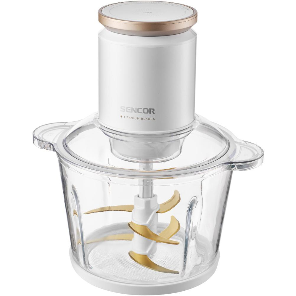 Πολυκόπτης Multi με Γυάλινο Δοχείο & 6 Λεπίδες Τιτανίου 3000ml 800W Sencor SCB 7000WH Λευκός - SCAX Πολυκόπτης Multi με Γυάλινο Δοχείο & 6 Λεπίδες Τιτανίου 3000ml 800W Sencor SCB 7000WH Λευκός - SCAX