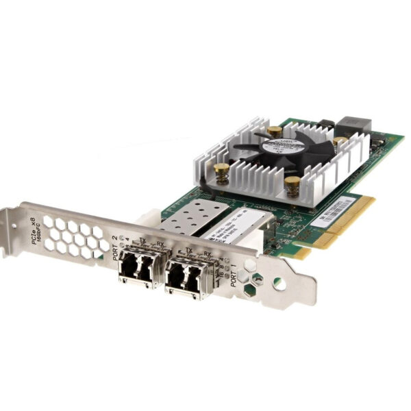 HBA SRV FC 16GB DELL QLE2662L 2PORT DUAL H8T43 HIGH PROFILE H8T43 Refurbished
