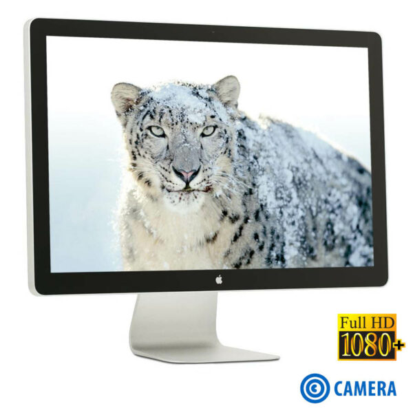 Used Monitor Cinema Display TFT/Apple/24"/1920x1200/Silver/Black/Camera/Mini DisplayPort - SCAX