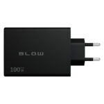 Φορτιστής με 4 θύρες USB-C PD 100W GAN BLOW μαύρος - Image 2