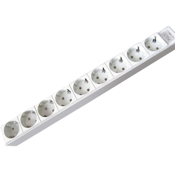 POWERSTRIP PULTI 9P 1U WHITE 3PHASE Refurbished