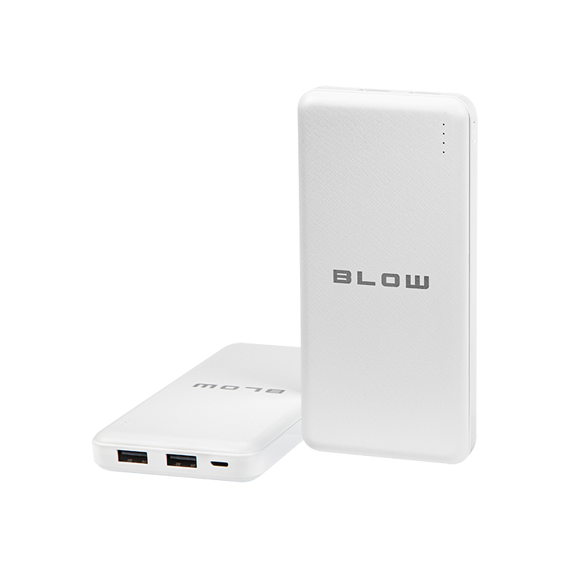 Power Bank 20000mAh 2xUSB PB20C BLOW λευκό - SCAX Power Bank 20000mAh 2xUSB PB20C BLOW λευκό - SCAX