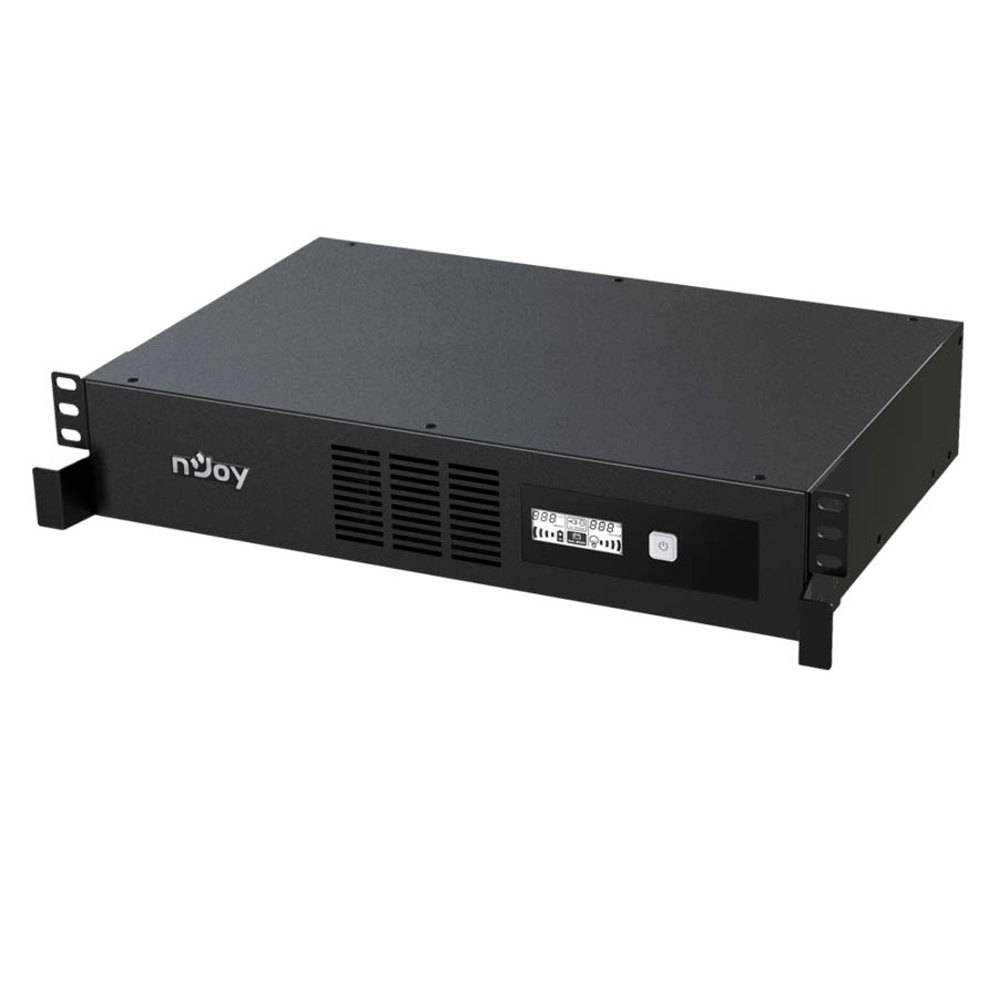 UPS 2000VA Line Interactive RACKMOUNT w/Display & AVR N-JOY LI200CO-AZ01B - SCAX UPS 2000VA Line Interactive RACKMOUNT w/Display & AVR N-JOY LI200CO-AZ01B - SCAX
