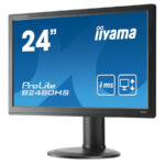 Used Monitor B2480HS LED/IIyama/24``FHD/1920x1080/Wide/Black/w/Speakers/D-SUB & DVI-D & HDMI - Image 3