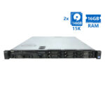 Refurbished Server Dell Poweredge R420 R1U E5-2430(6-cores)/16GB DDR3/2x146GB 15K/8xSFF/1xPSU/No ODD - SCAX