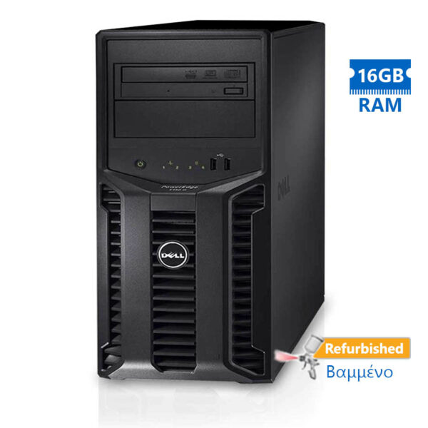 Dell PowerEdge T110 Tower X3430/16GB DDR3/1TB/DVD/SBS08STD/Refurbished Server - SCAX