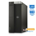 Dell Precision 5810 Tower Xeon E5-1620v3(4-Cores)/8GB DDR4/500GB/Nvidia 512MB/DVD/8P Grade A+ Workst - SCAX