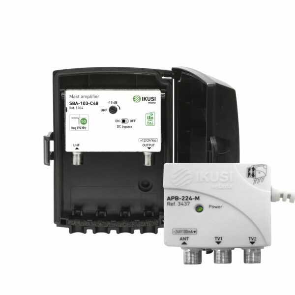 Ενισχυτής ιστού με τροφοδοτικό JSBA-103-C48 IKUSI - SCAX