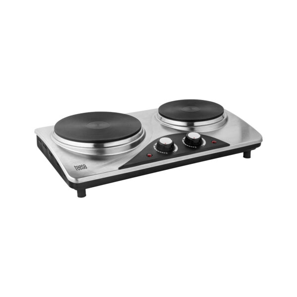 Επιτραπέζια ηλεκτρική εστία διπλή 2500W Teesa - SCAX