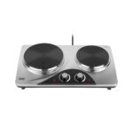 Επιτραπέζια ηλεκτρική εστία διπλή 2500W Teesa - Image 2