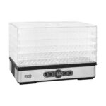 Αποξηραντής τροφίμων με 5 ράφια και ρυθμιζόμενη θερμοκρασία 35-70°C 400W Teesa - Image 2