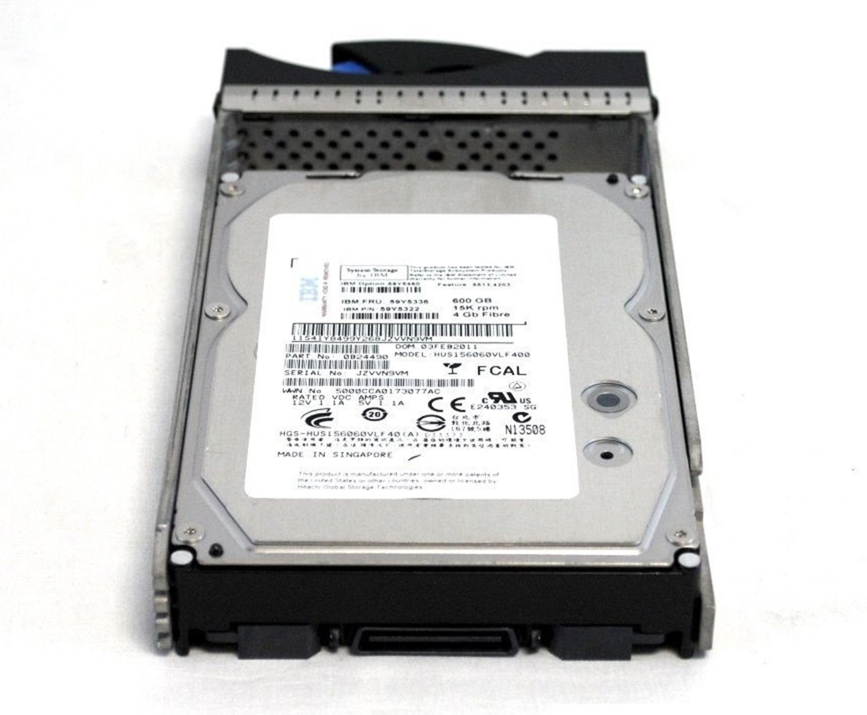 STORAGE HDD FC 600GB IBM 4GB 15K 3.5"  59Y5336 Refurbished