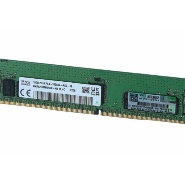 16GB HP 2Rx8 PC4-23400Y-R DDR4-2933MHz ECC RDIMM 1.2V Refurbished