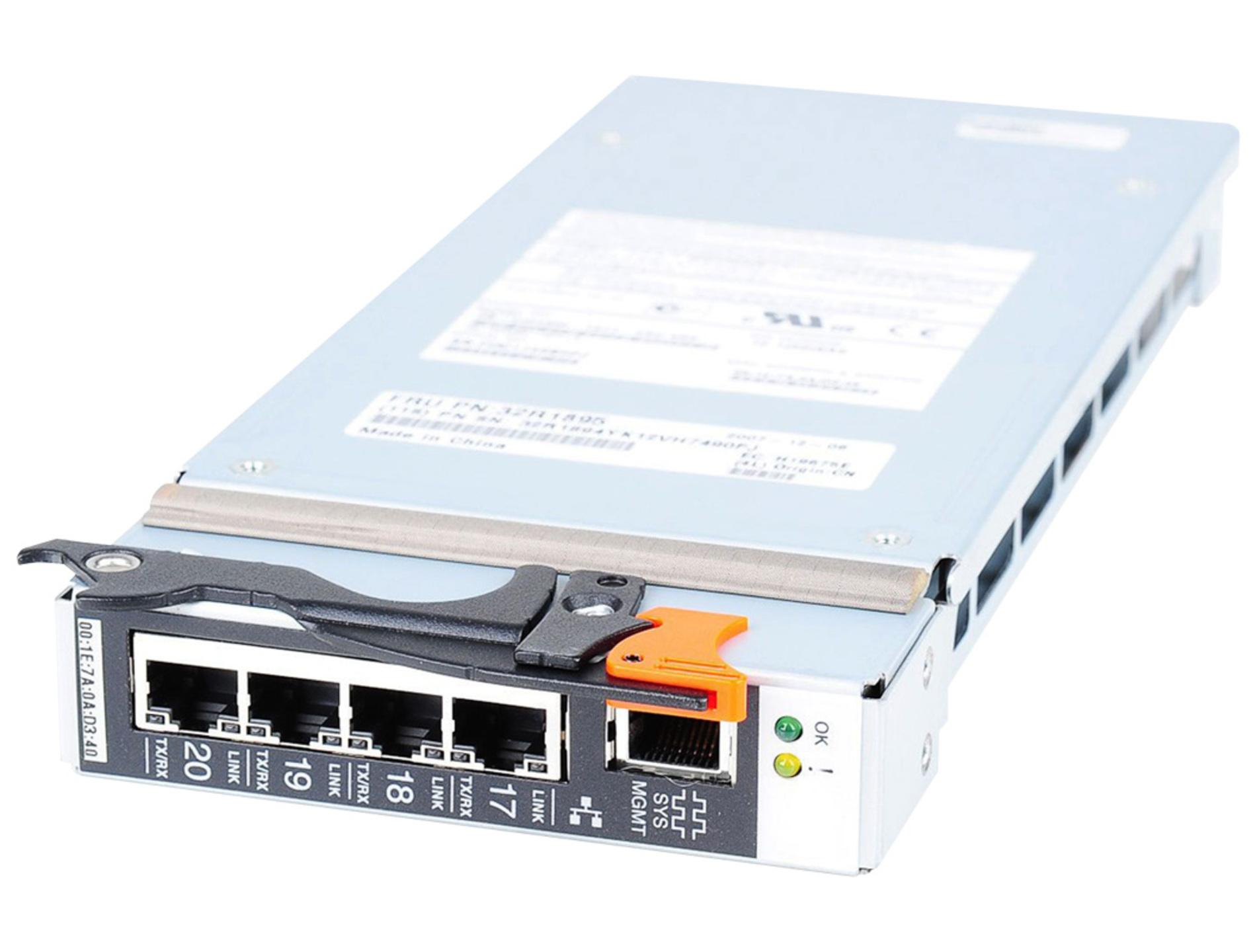 BLADE SWITCH ETH 4x 1GBE FOR IBM BLADECENTER - 32R1895 Refurbished