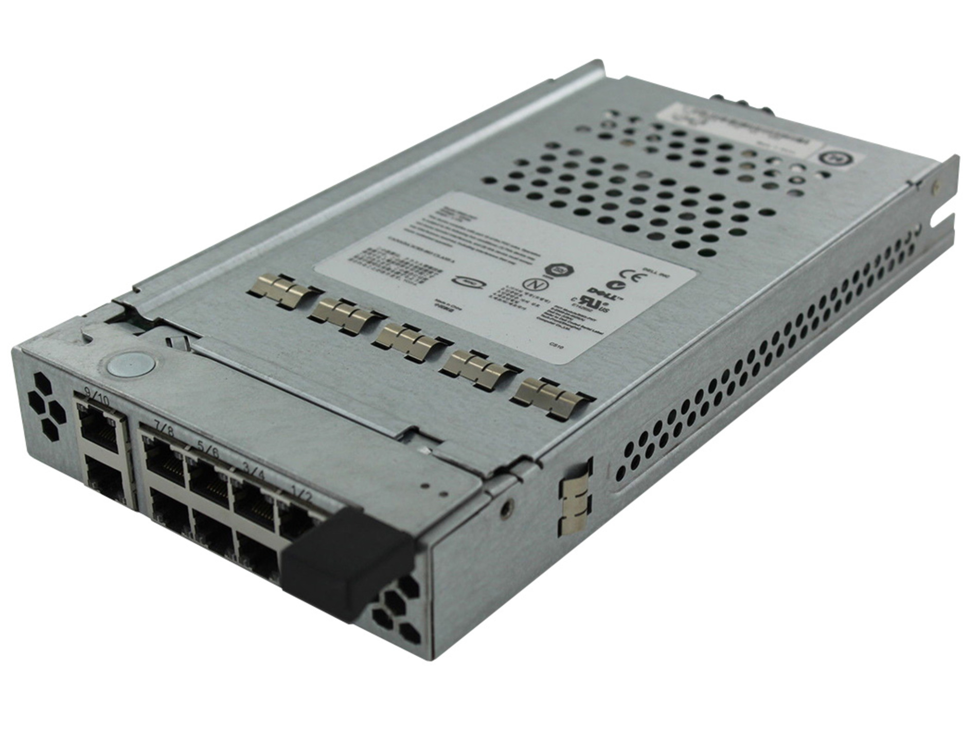 BLADE SWITCH ETH PASSTHROUGH 10x 1GbE DELL PE 1855 1955 Refurbished