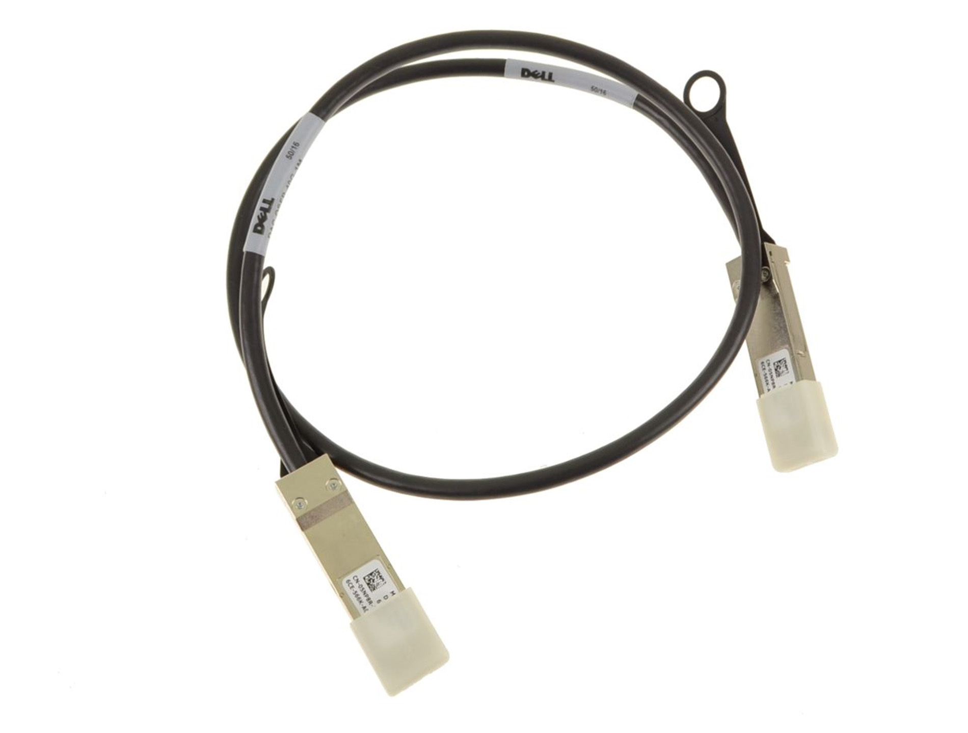 DELL FIBER OPTICAL STACKING CABLE QSFP+ - 5NP8R 1M Refurbished