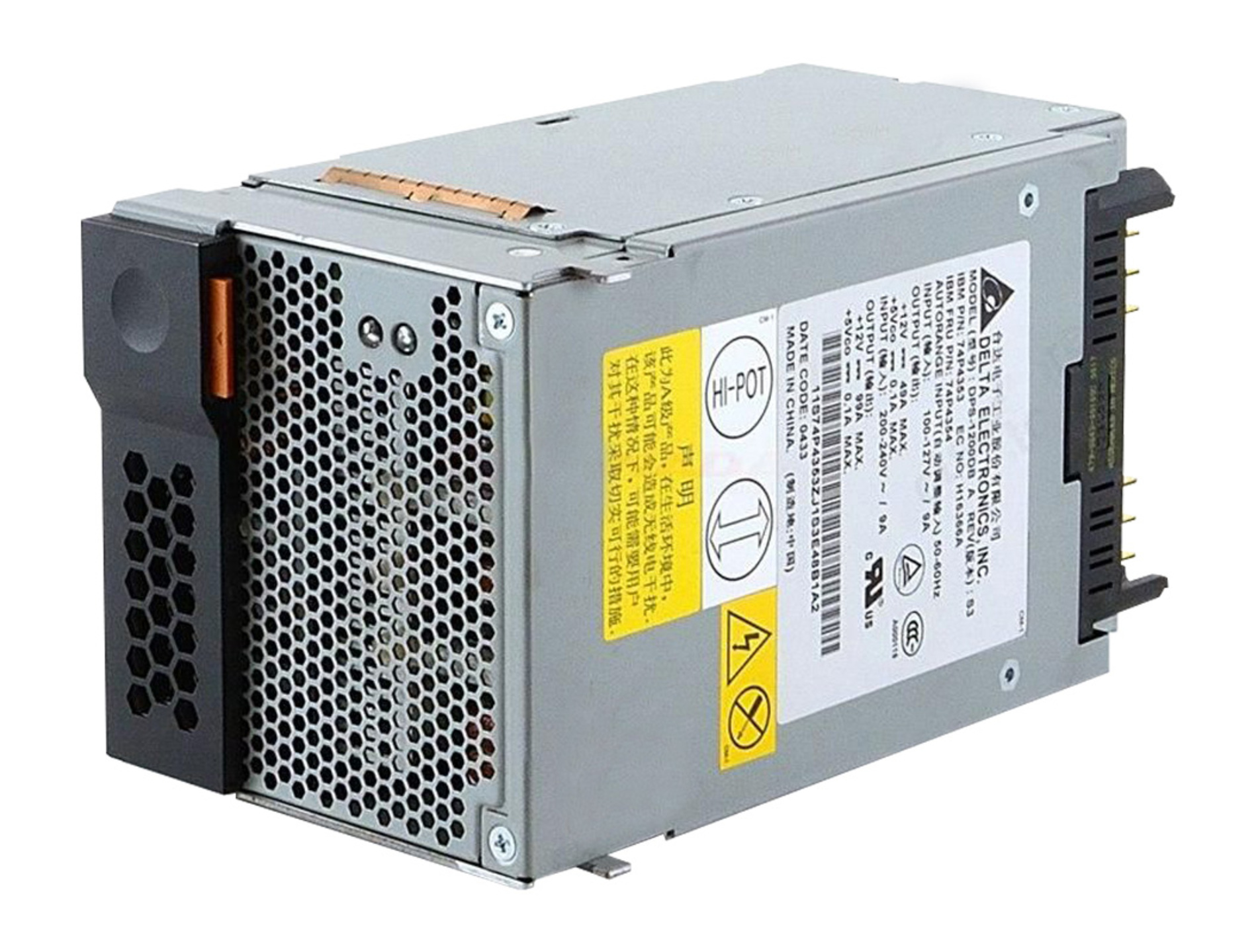 POWER SUPPLY SRV IBM XSERIES 445 1200W - 74P4353 Refurbished