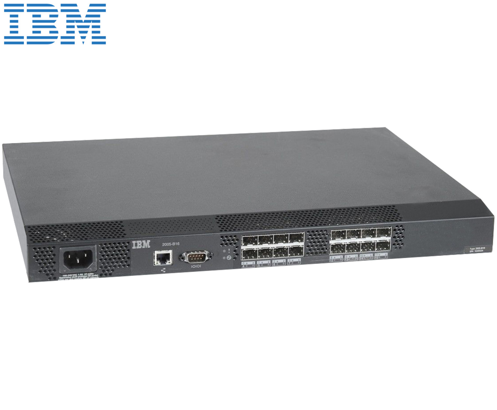 SWITCH FC 16P IBM SAN FC 2005-Β16 Refurbished