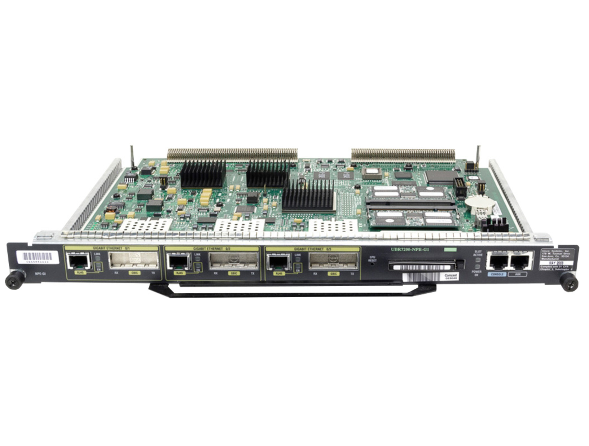 CISCO MODULE NETWORK PROCESSING ENGINE UBR7200-NPE-G1 Refurbished