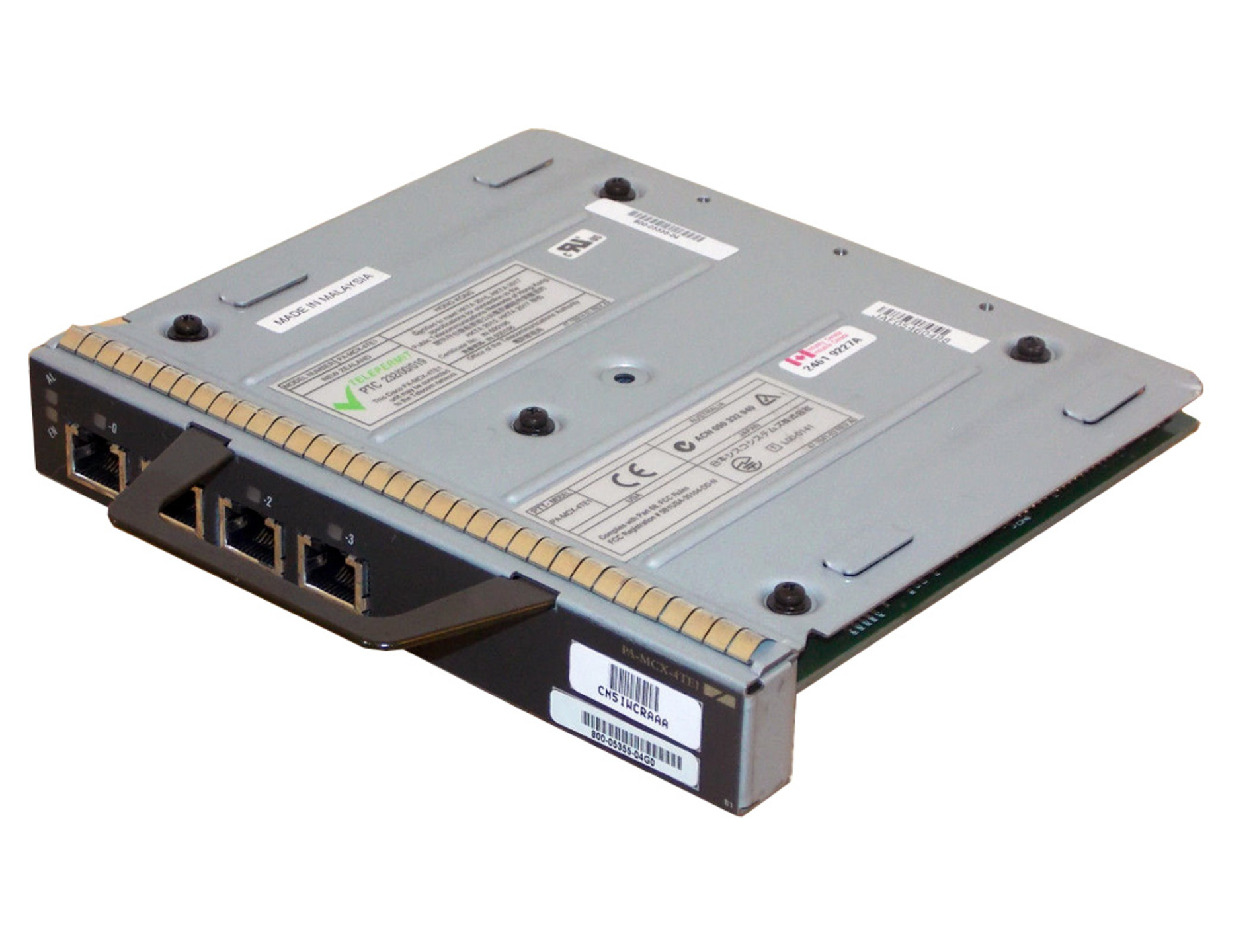 MODULE CISCO VXR 4PORT MULTICHANNEL - PA-MCX-4TE1 Refurbished
