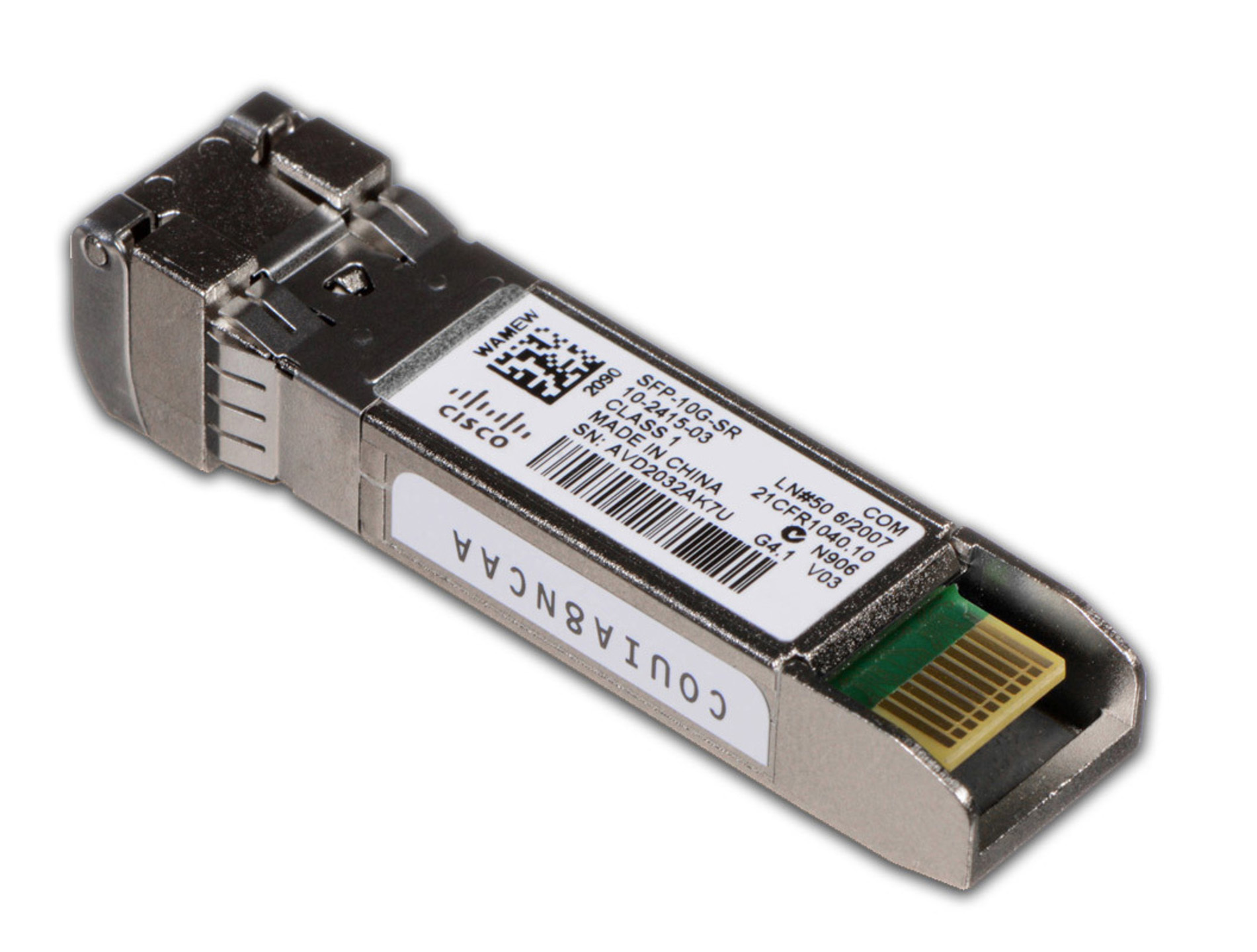 FC SFP COMPATIBLE 10GBASE-LR SFP+ MODULE SMF CISCO Refurbished