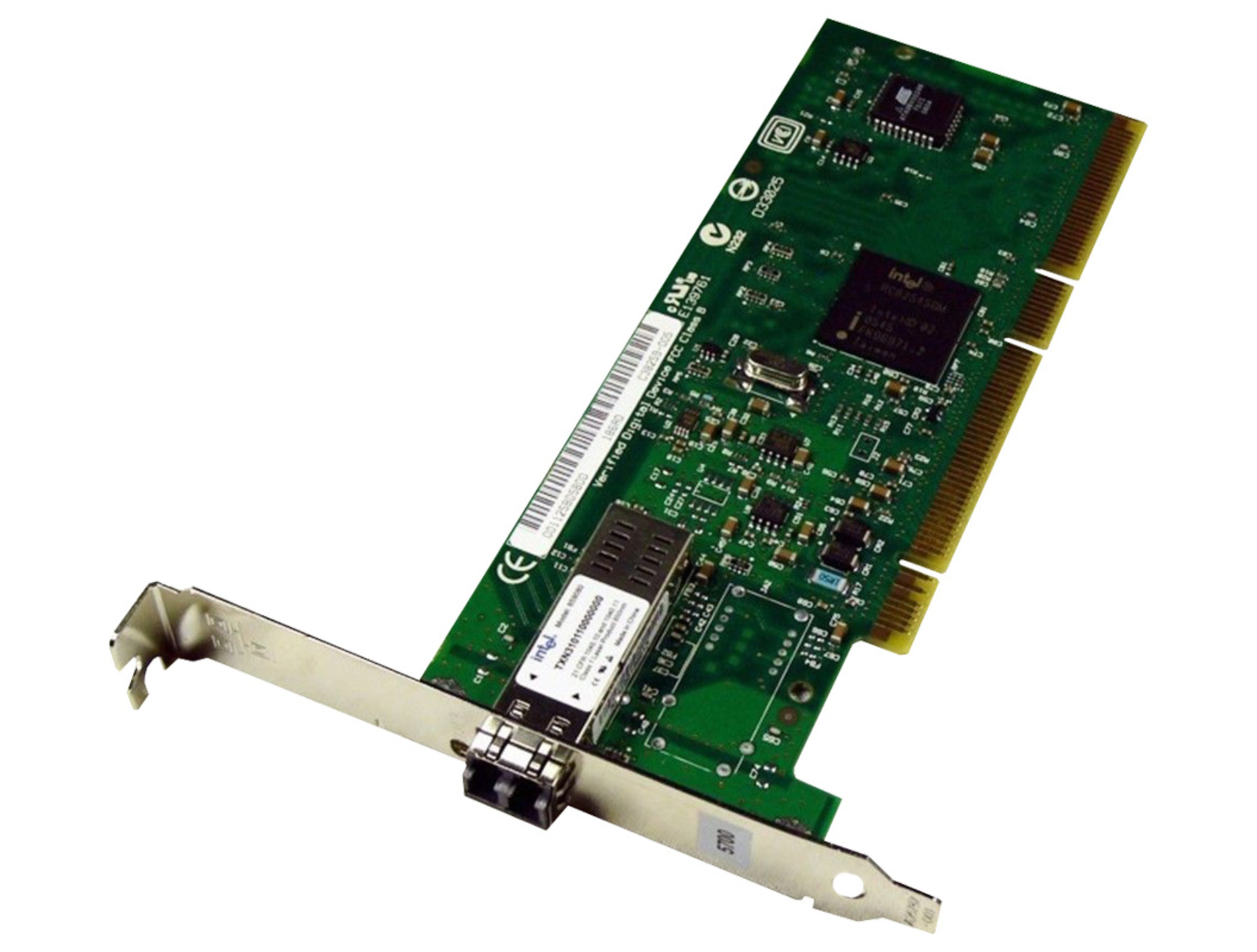 NIC 1GB INTEL 1000Base-LX SINGLE PORT PCI-X Refurbished